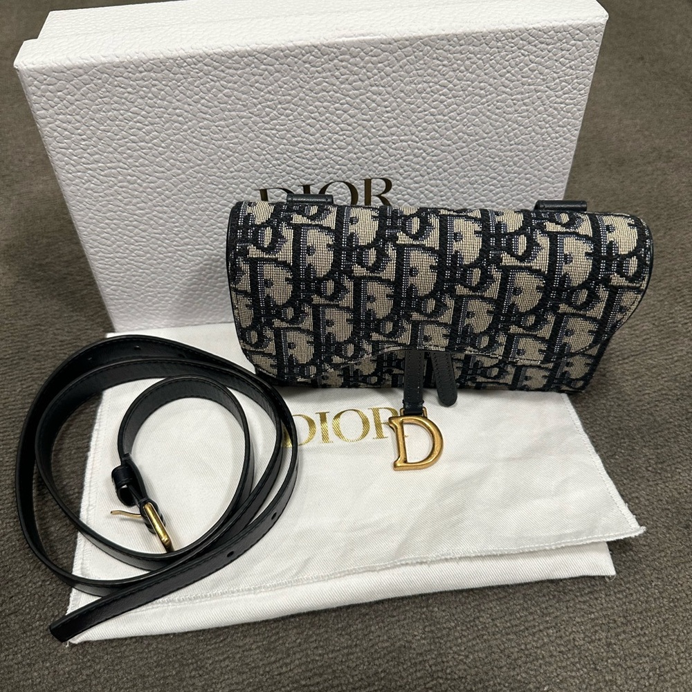 Dior Saddle Belt Pouch